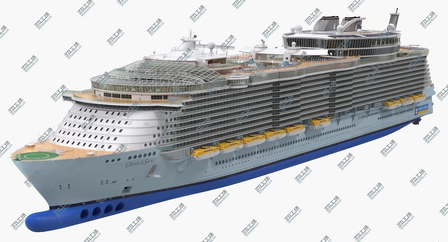 images/goods_img/20210114/Oasis Class Cruise Ship Oasis of The Seas 3D model/2.jpg